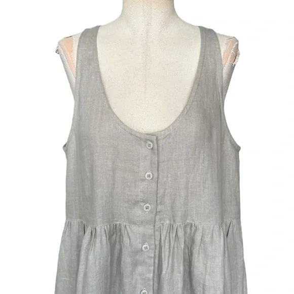 Ozma Billie Dress in Fog - Picture 6 of 10